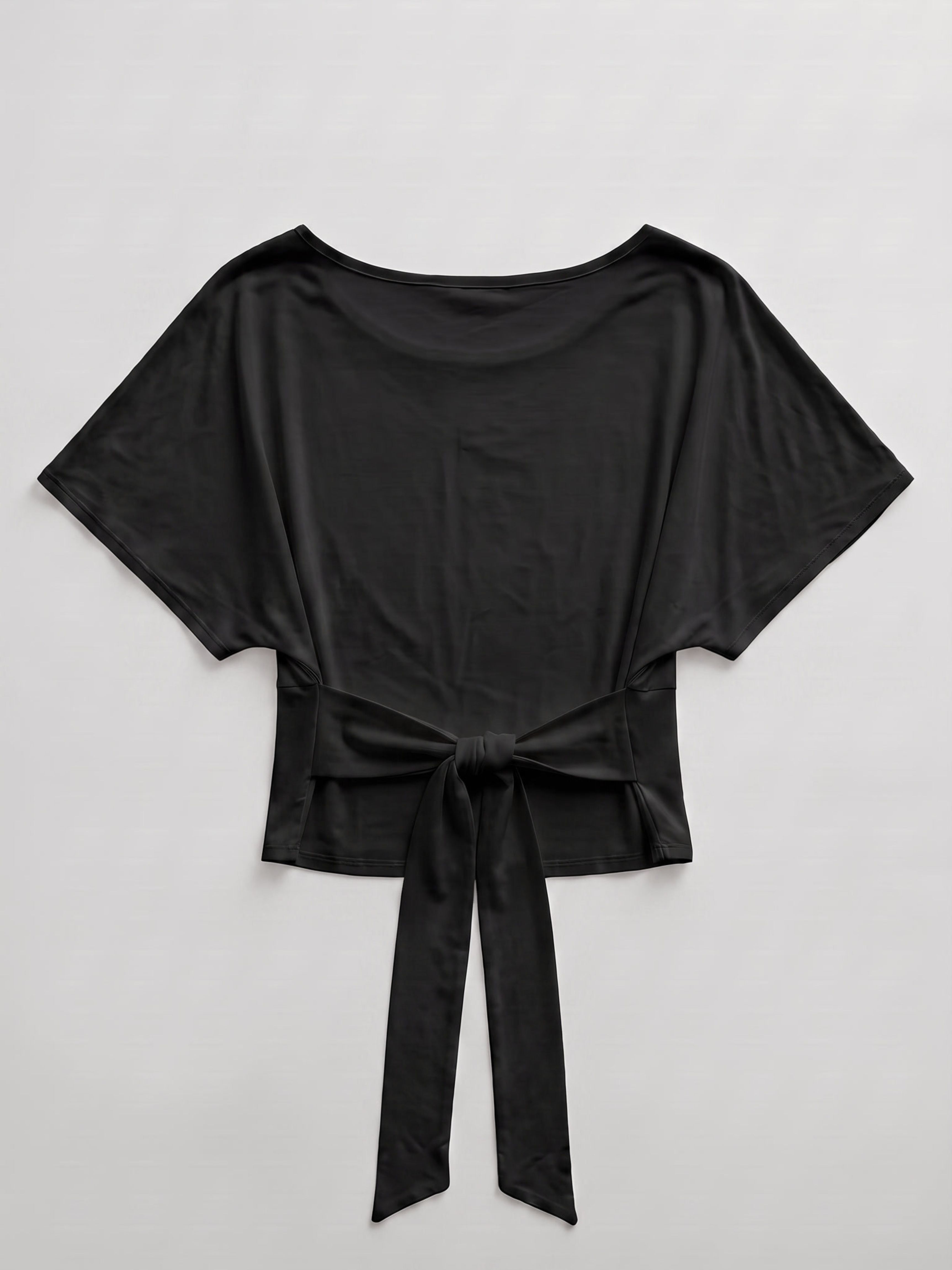 off shoulder tie top